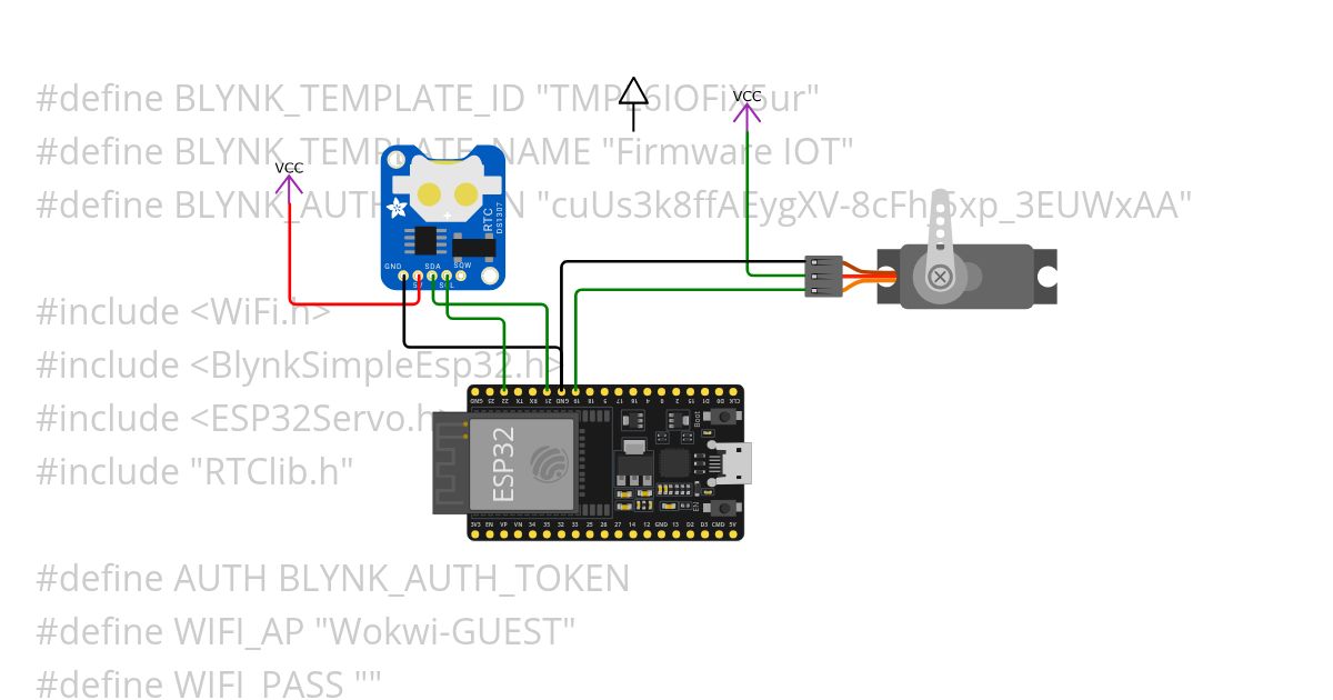 test rtc servo simulation