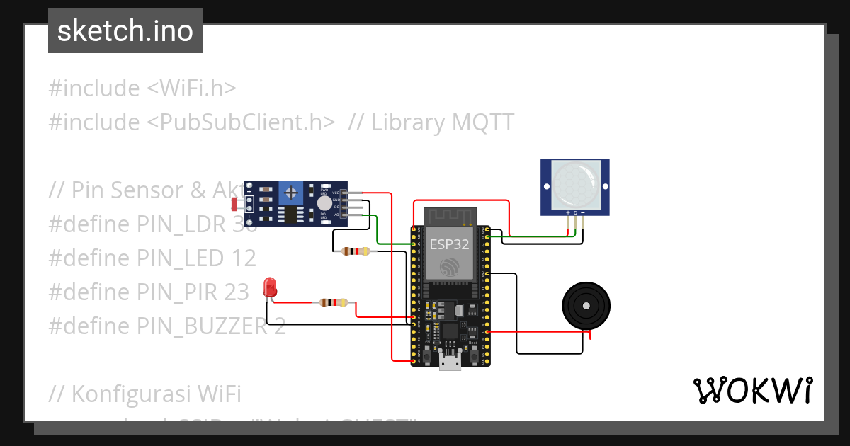 Wokwi - Online ESP32, STM32, Arduino Simulator