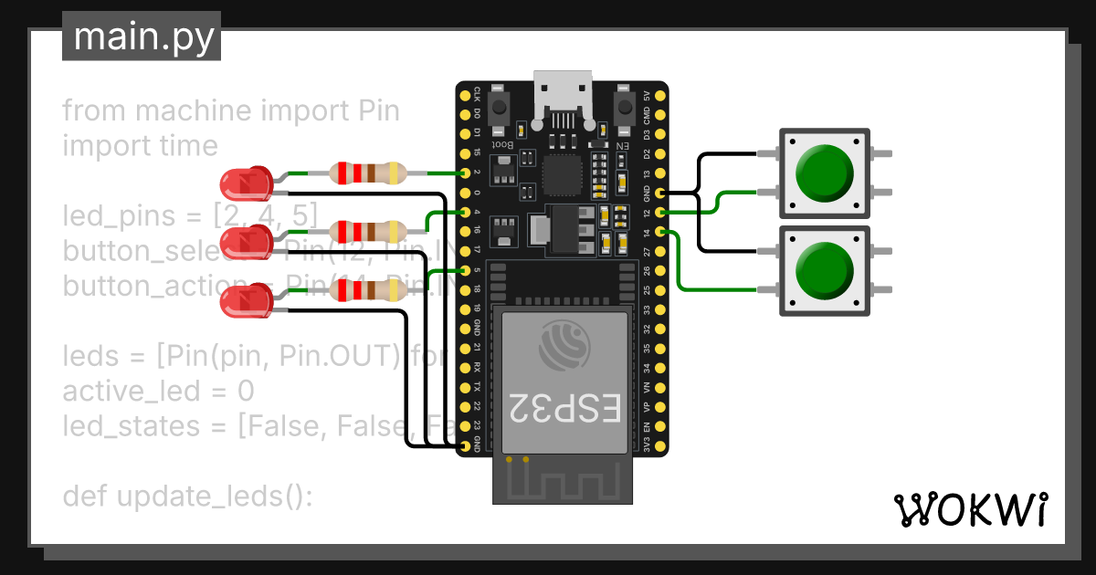 Wokwi - Online ESP32, STM32, Arduino Simulator