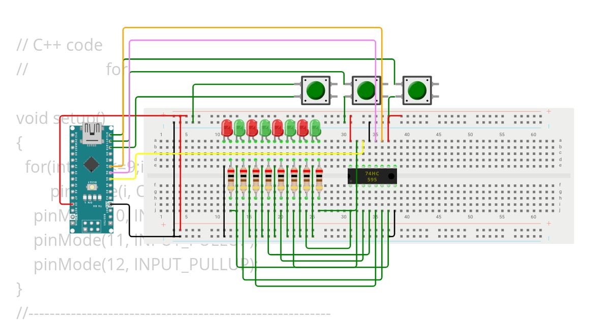 led1-595 simulation