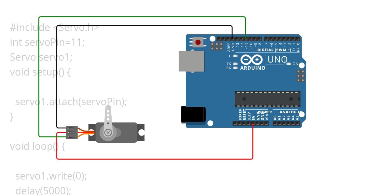 SERVO MOTOR - 91194 simulation