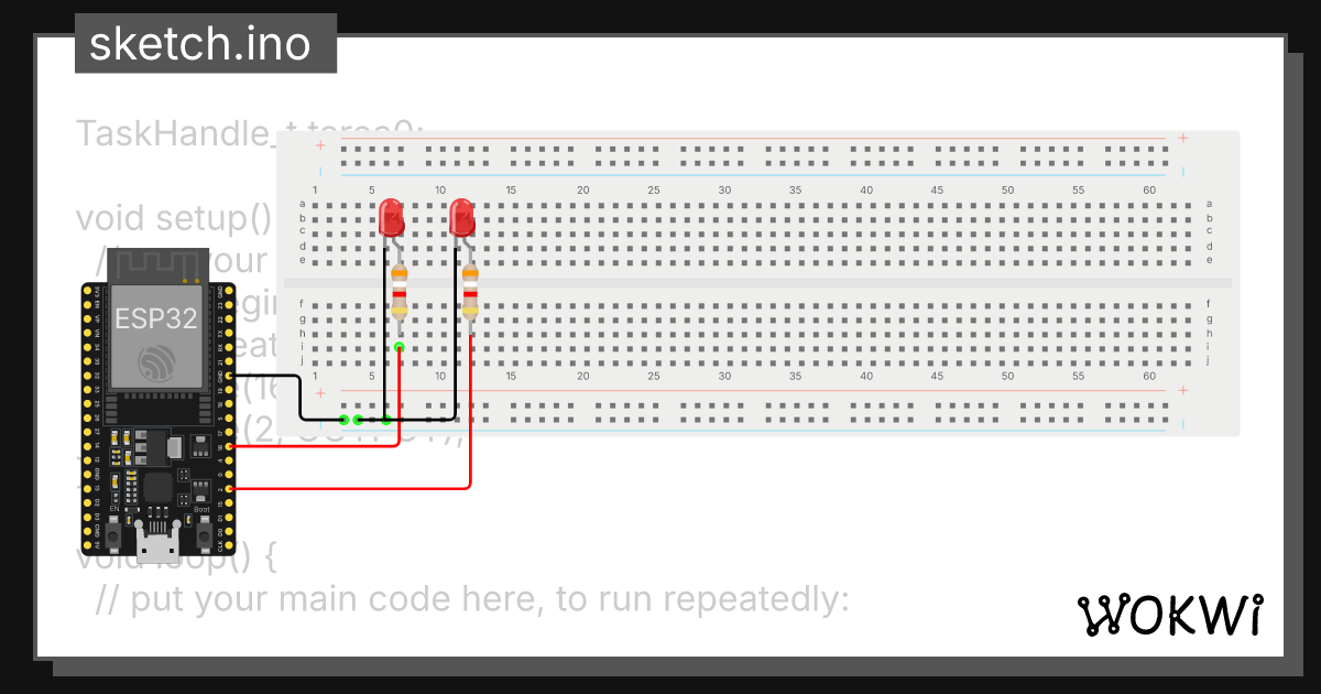 Wokwi - Online ESP32, STM32, Arduino Simulator