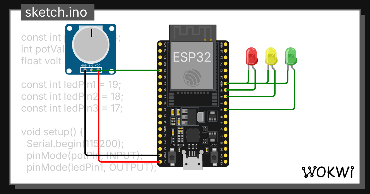 Wokwi - Online ESP32, STM32, Arduino Simulator