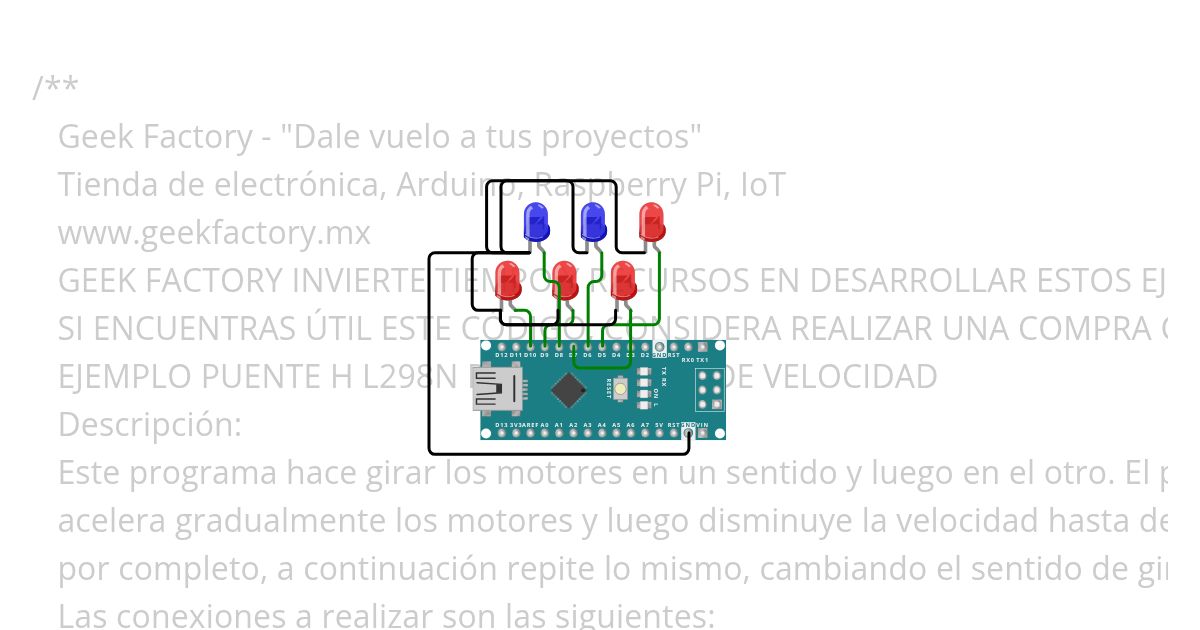 puente h simulation