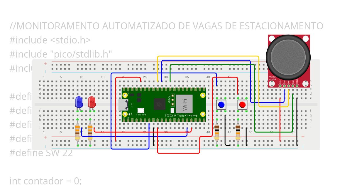 dois_botoes_dois_leds_Joystick simulation