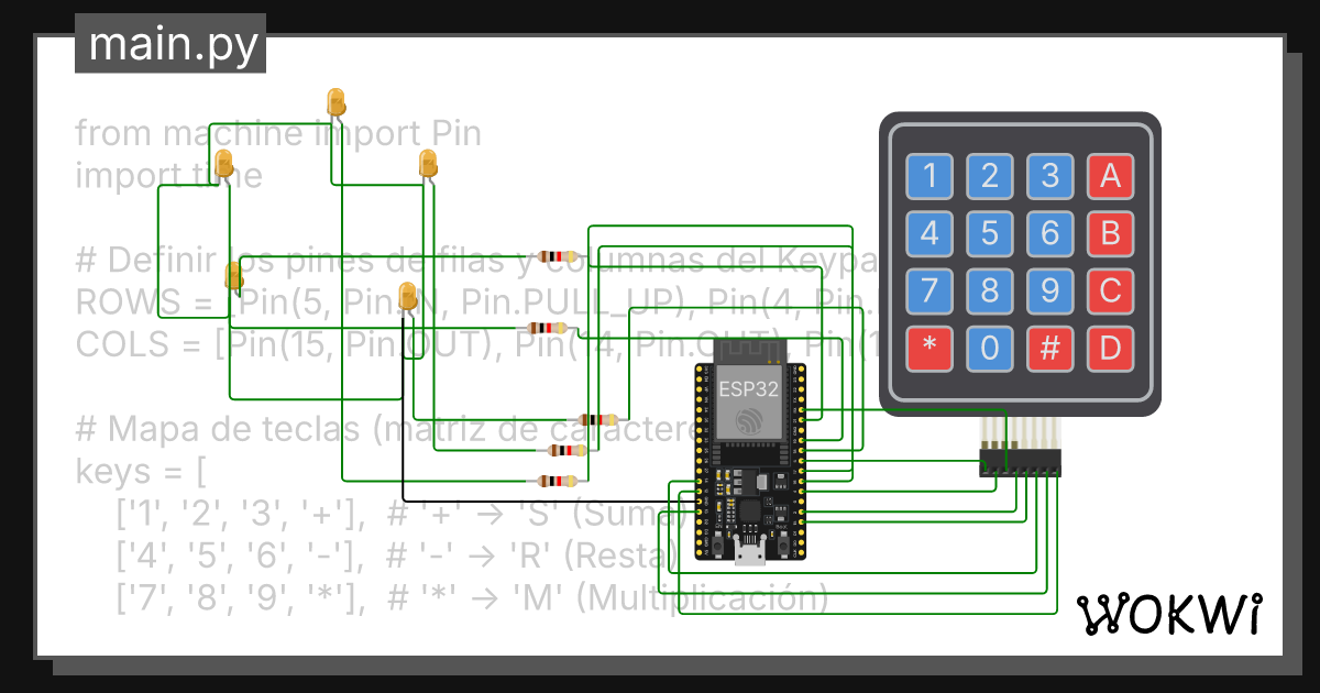 Wokwi - Online ESP32, STM32, Arduino Simulator