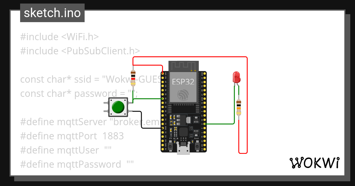 Wokwi - Online ESP32, STM32, Arduino Simulator