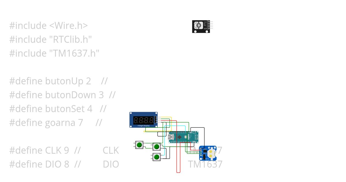 Time led 7 seg 2025 simulation