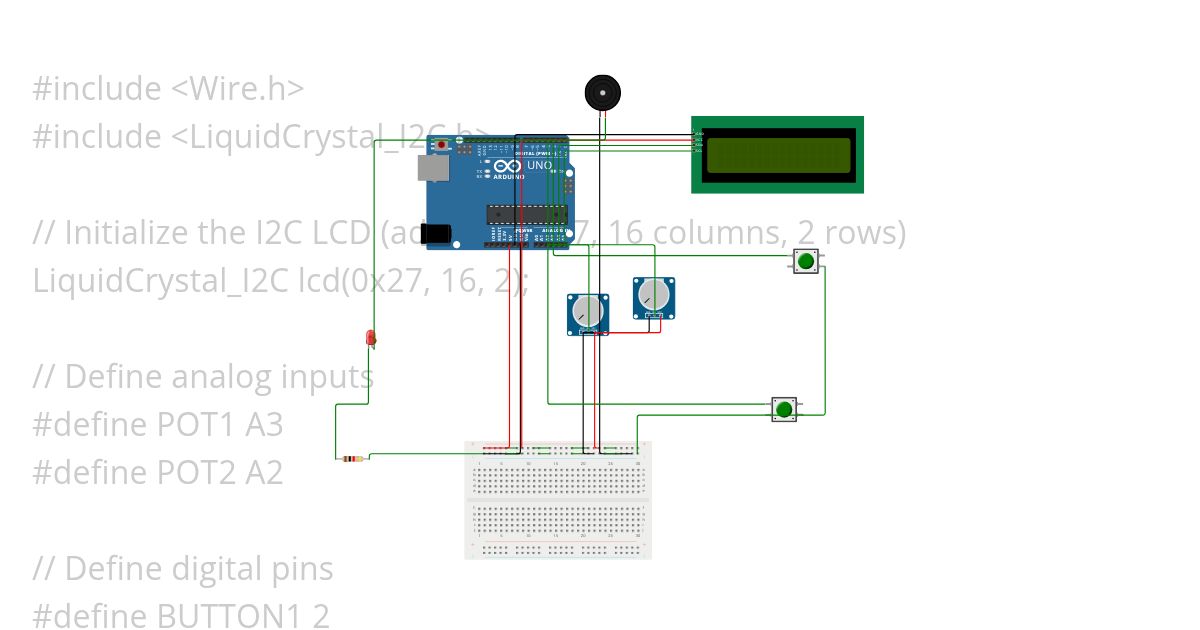 lcd I2C simulation