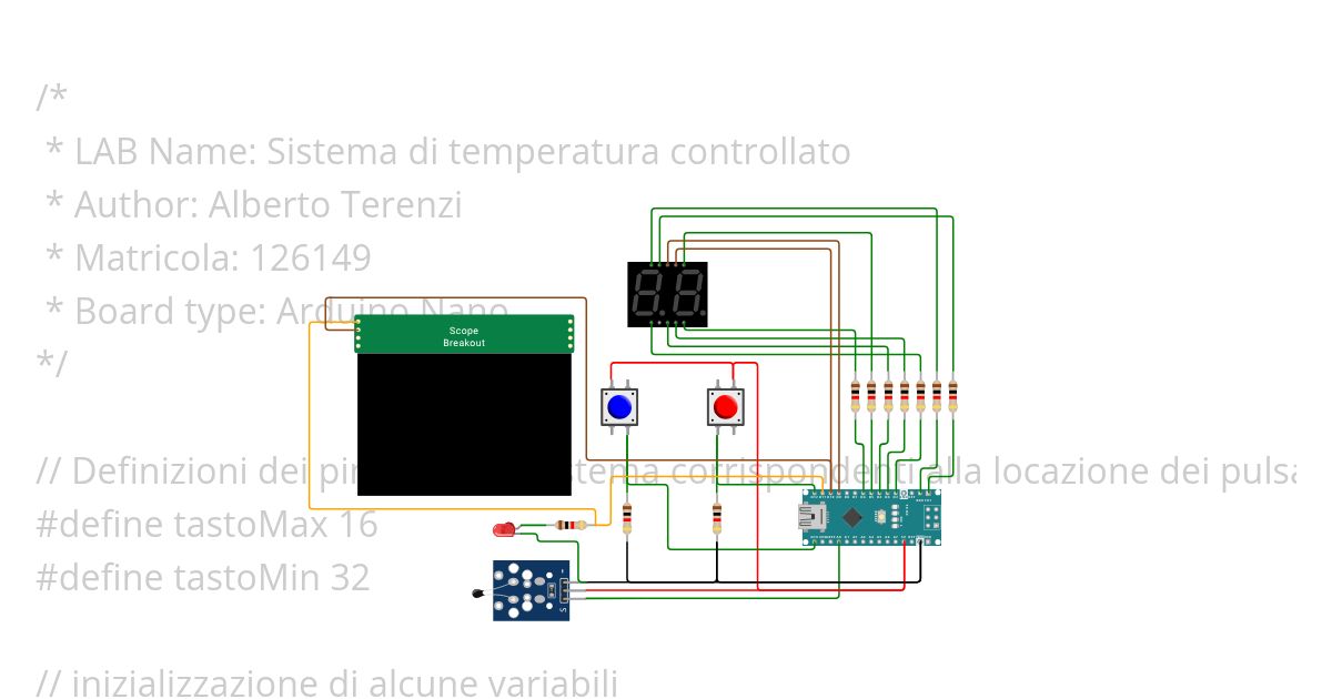Sistema di ventilazione controllata simulation