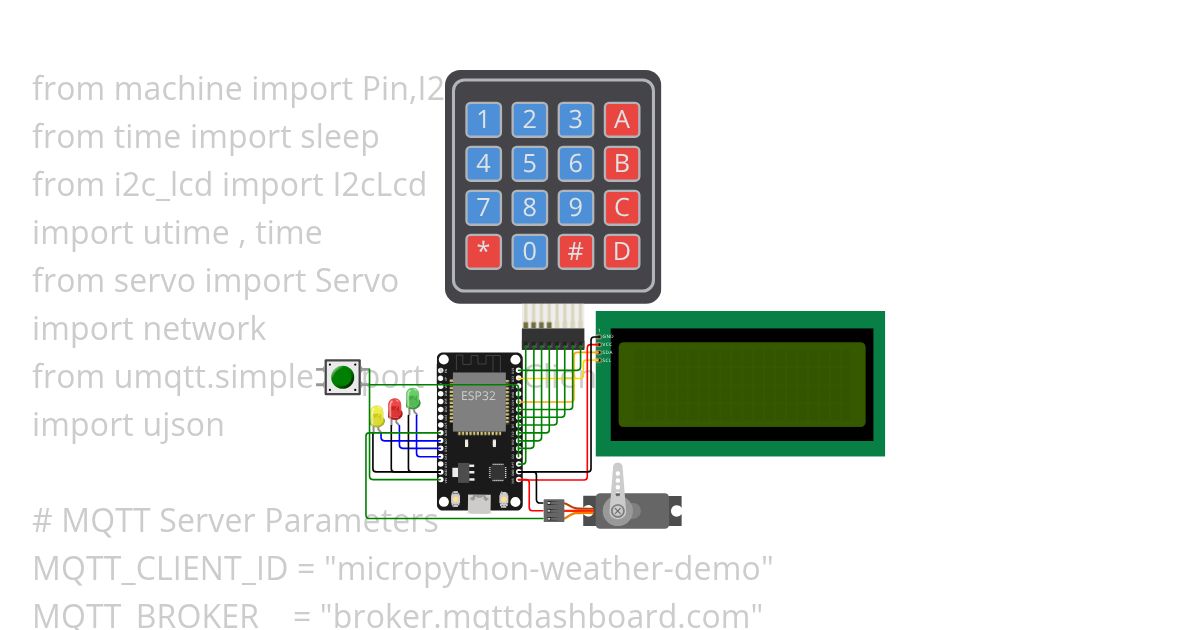 ESP32-smartLock MQTT Copy simulation