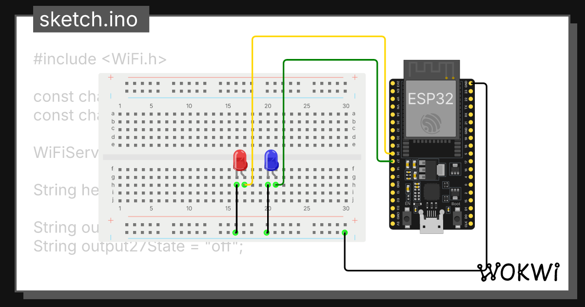 Wokwi online esp32 stm32 arduino simulator
