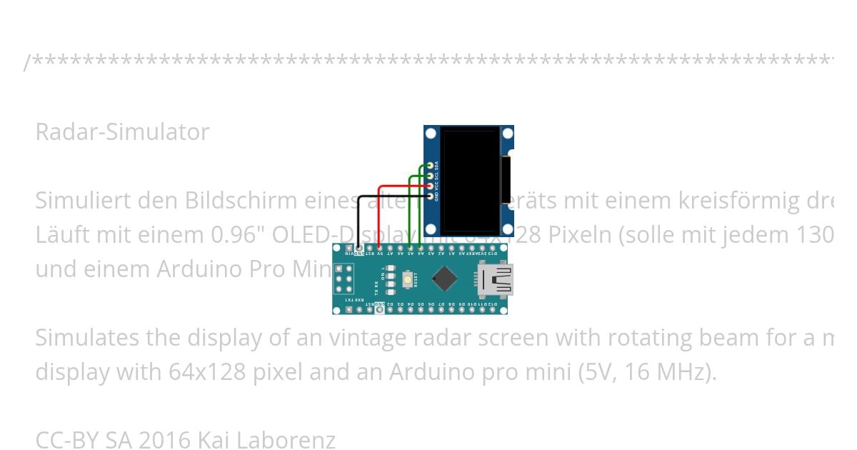 shipsradar simulation