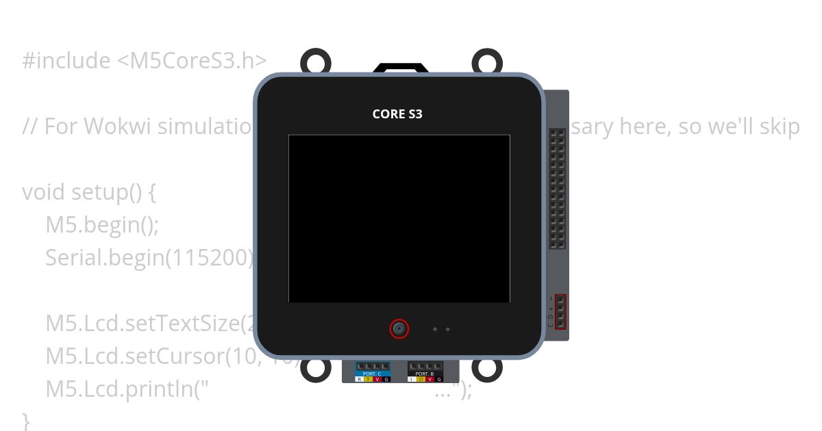 CORE-S3 Example  simulation