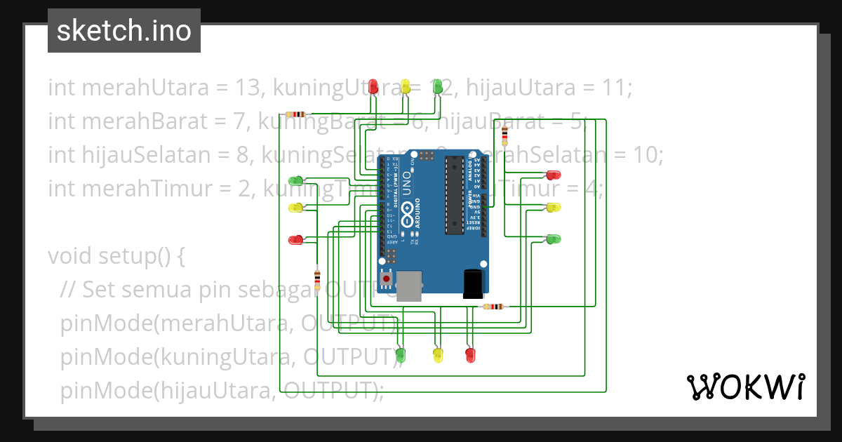 Wokwi - Online ESP32, STM32, Arduino Simulator