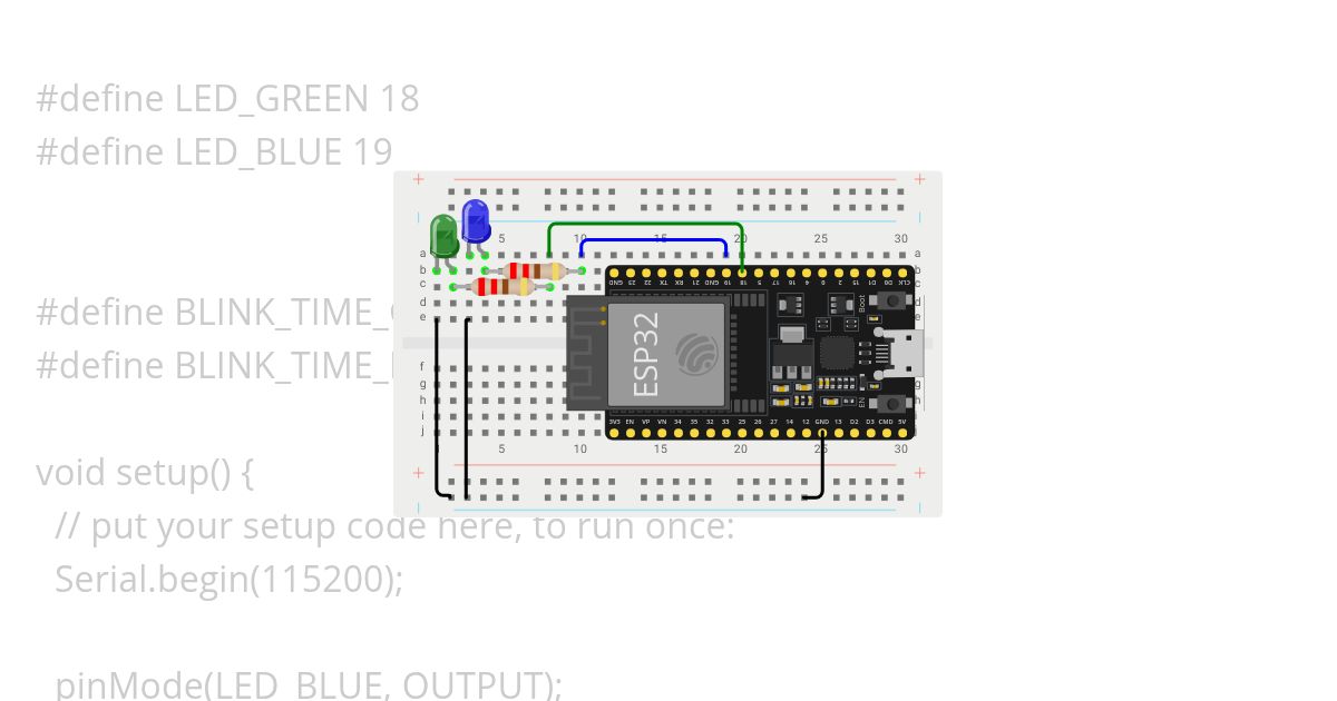 ESP32_2LED_template simulation
