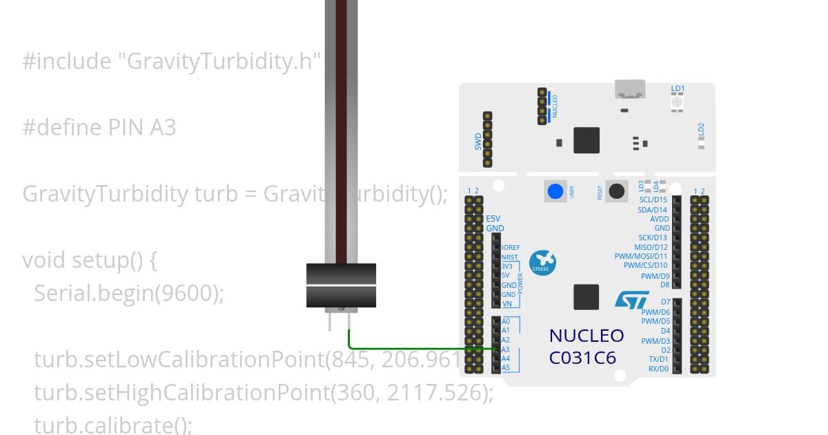 GravityTurbidity (Nukleo) simulation