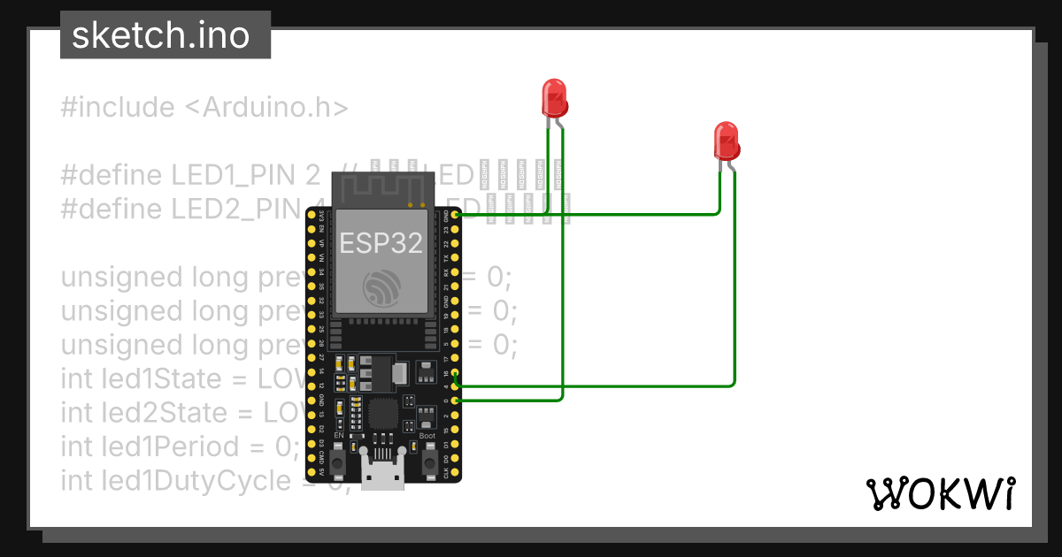 Wokwi online esp32 stm32 arduino simulator
