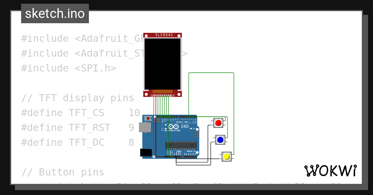 Wokwi - Online ESP32, STM32, Arduino Simulator
