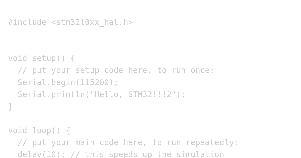 stm32test simulation