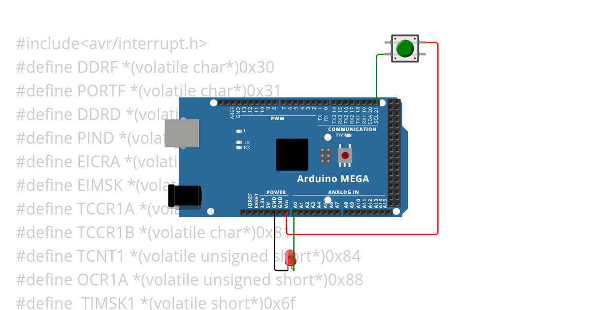 external Interrupt simulation