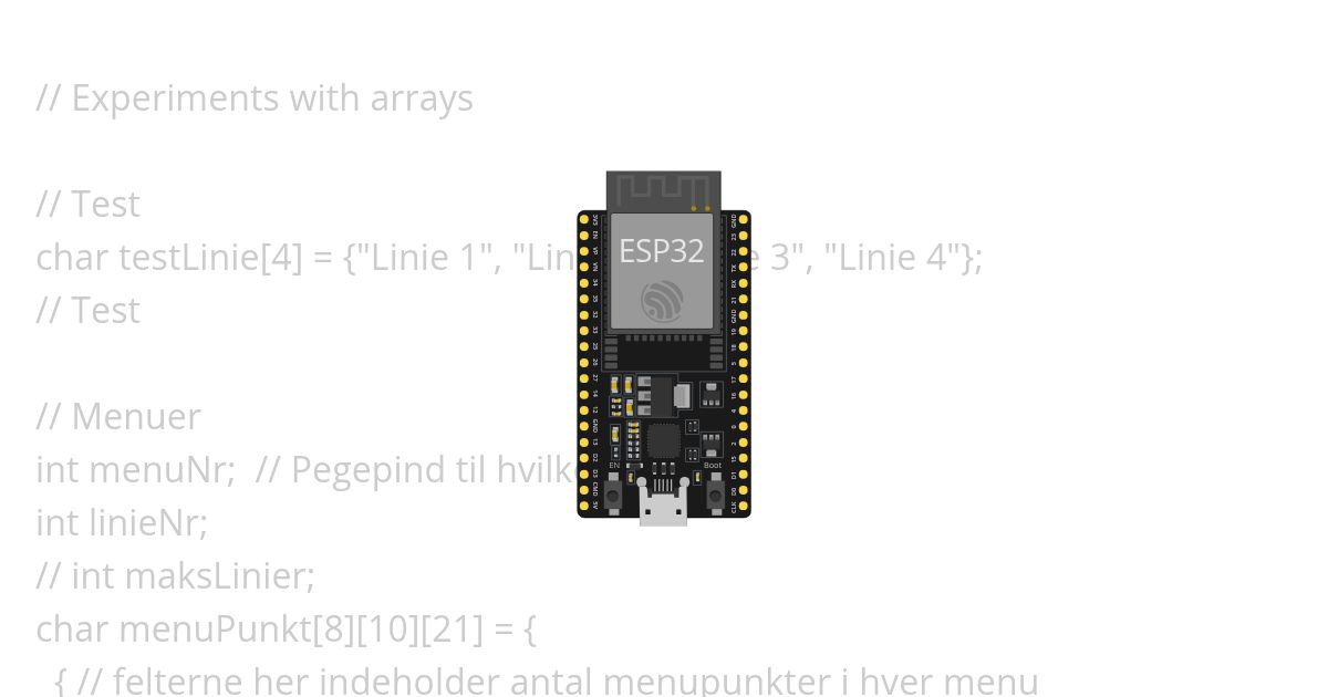 Experimenting with arrays v1_1 simulation