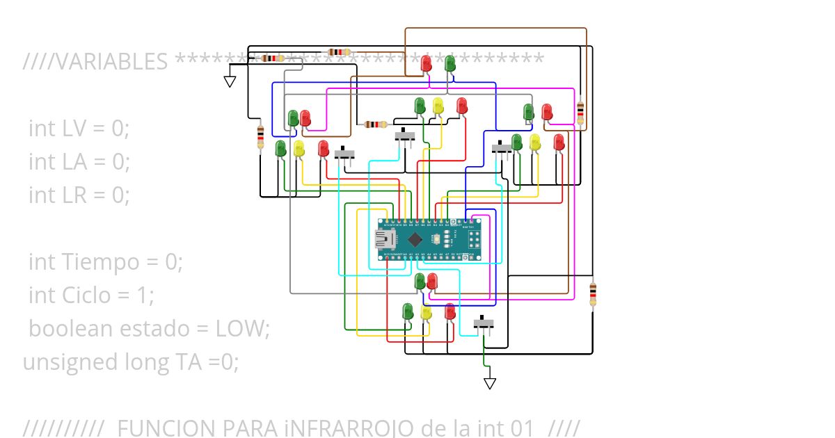 Semáforo intel  FOR simulation