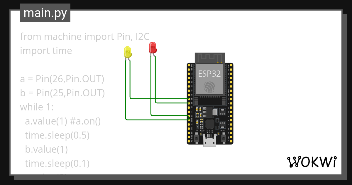 Wokwi - Online ESP32, STM32, Arduino Simulator