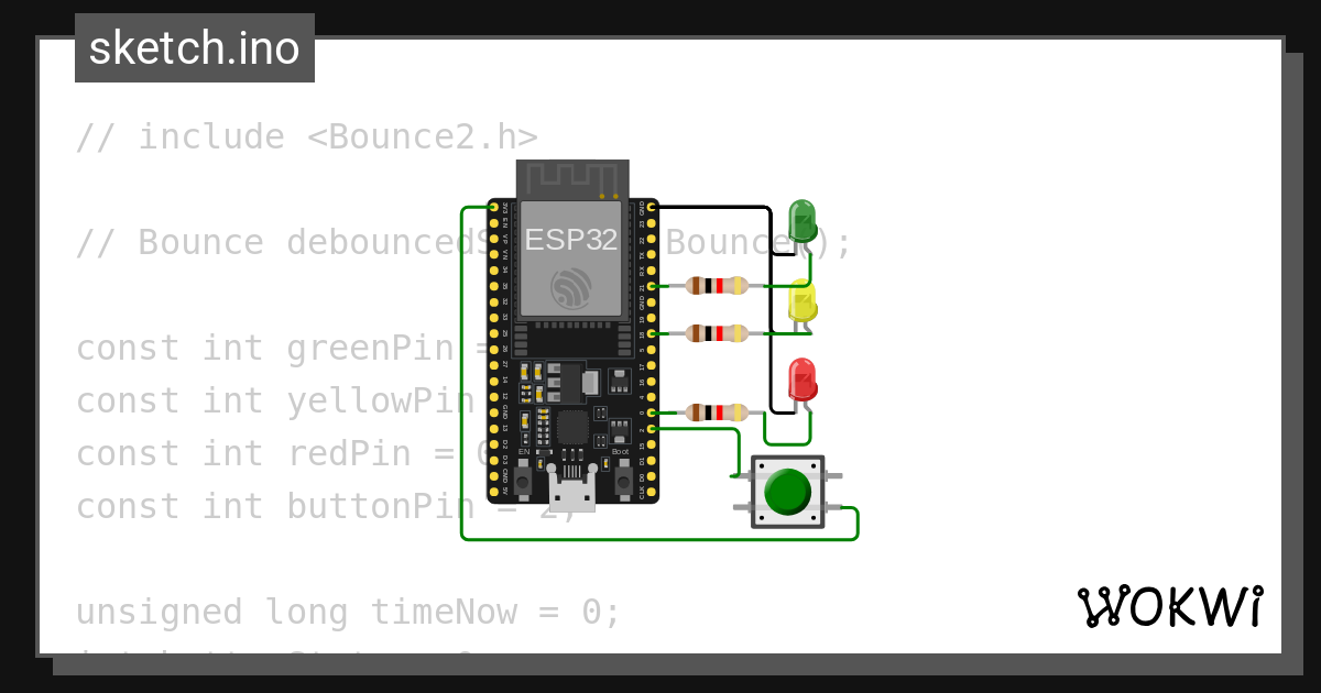 Wokwi online esp32 stm32 arduino simulator