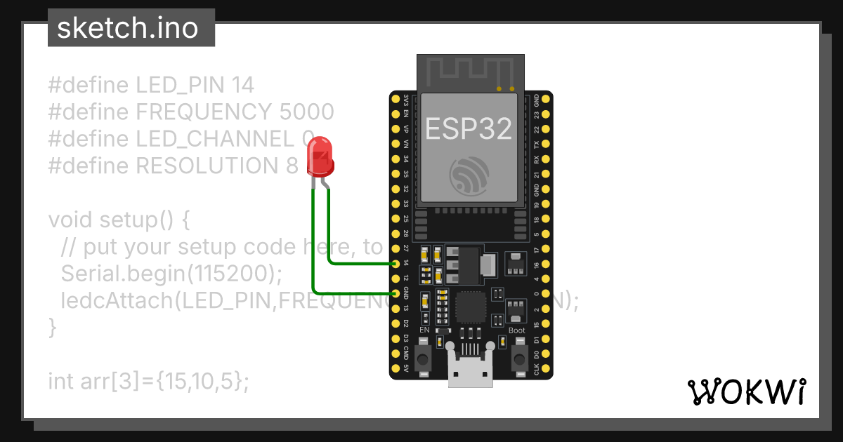 Wokwi online esp32 stm32 arduino simulator