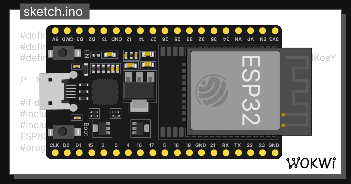 Wokwi online esp32 stm32 arduino simulator