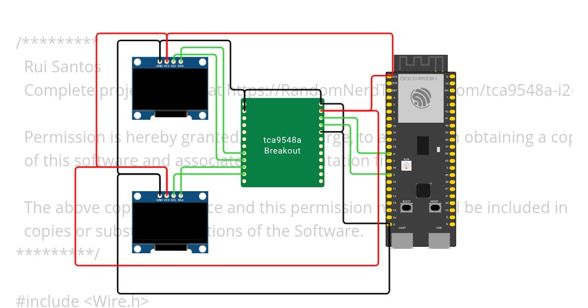 test tca9548a simulation