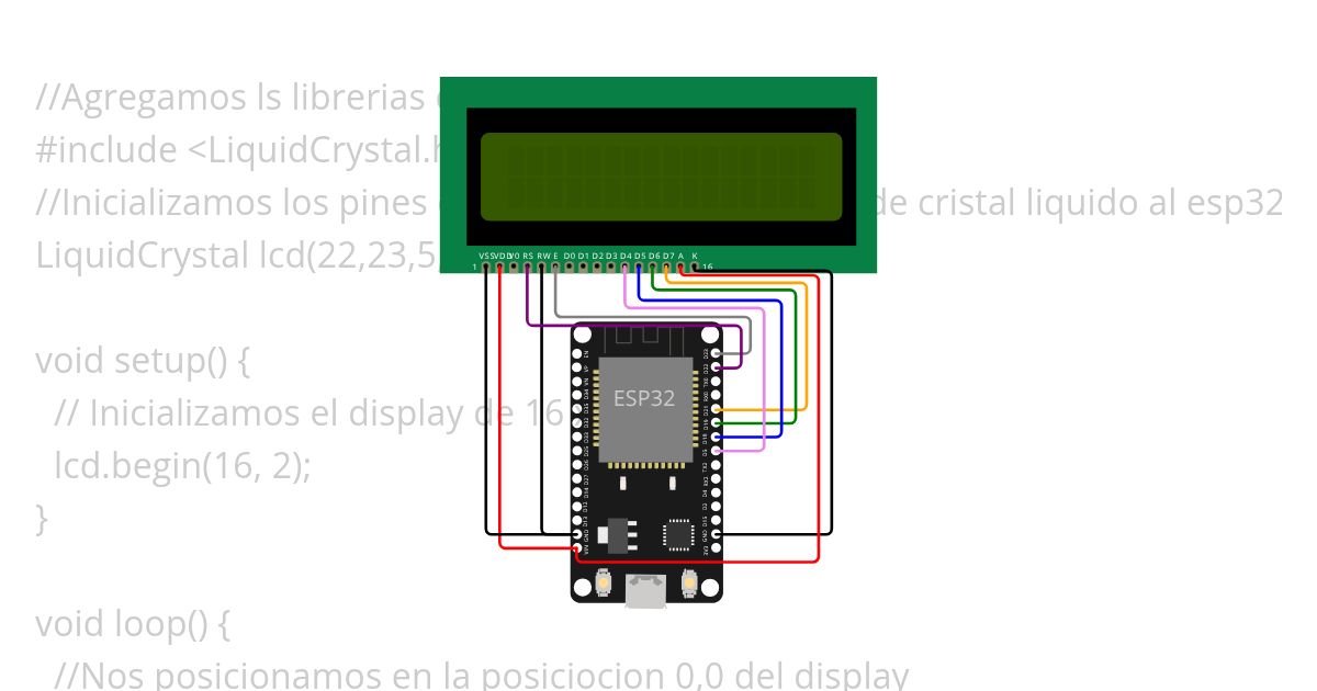 Pantalla LED Completa simulation
