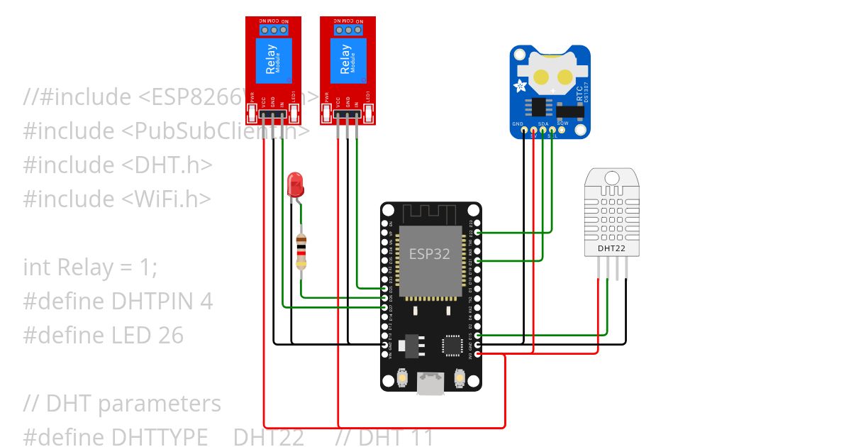 ESP32-Node-red-Automatic-Curtain simulation