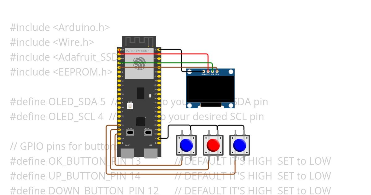 ESP32 S3 PIN LOCKED SETTING simulation