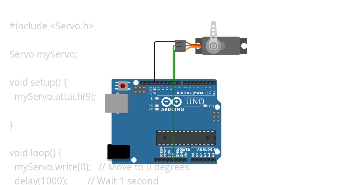 Servo Demo  simulation