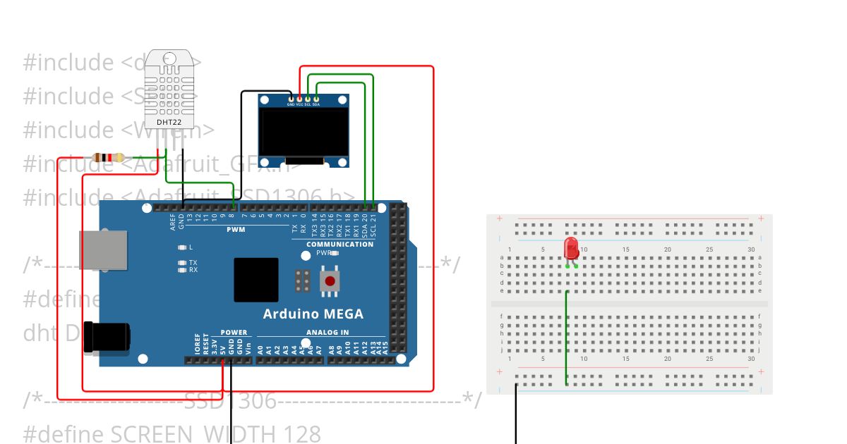 Sensor to Dispaly simulation
