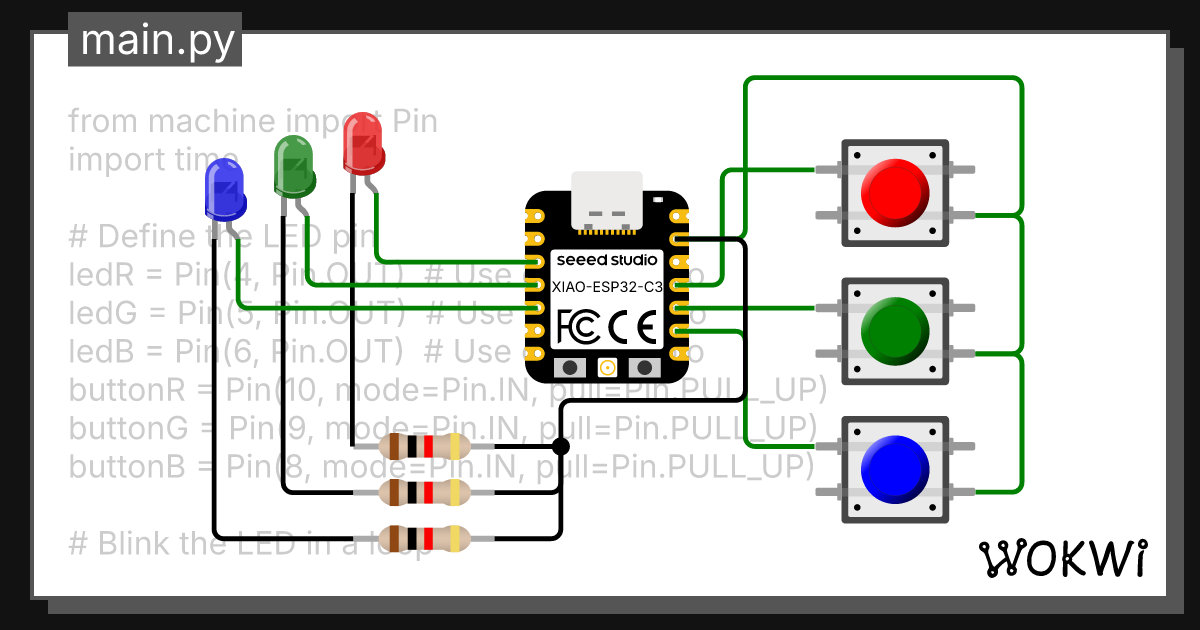 Wokwi - Online ESP32, STM32, Arduino Simulator