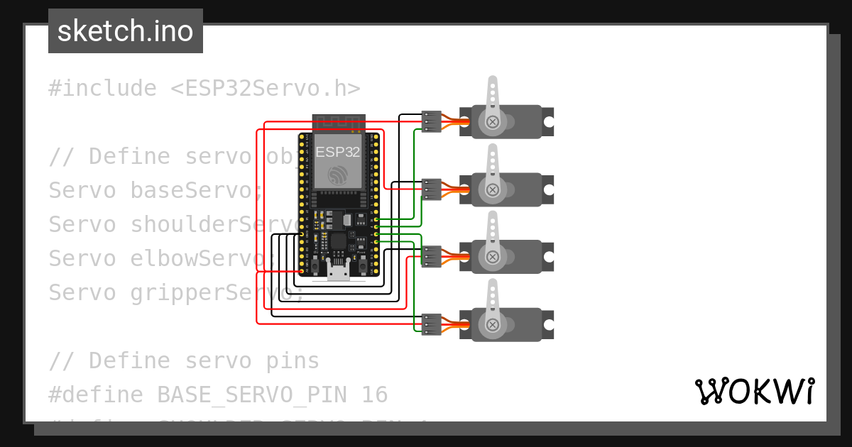 Wokwi online esp32 stm32 arduino simulator
