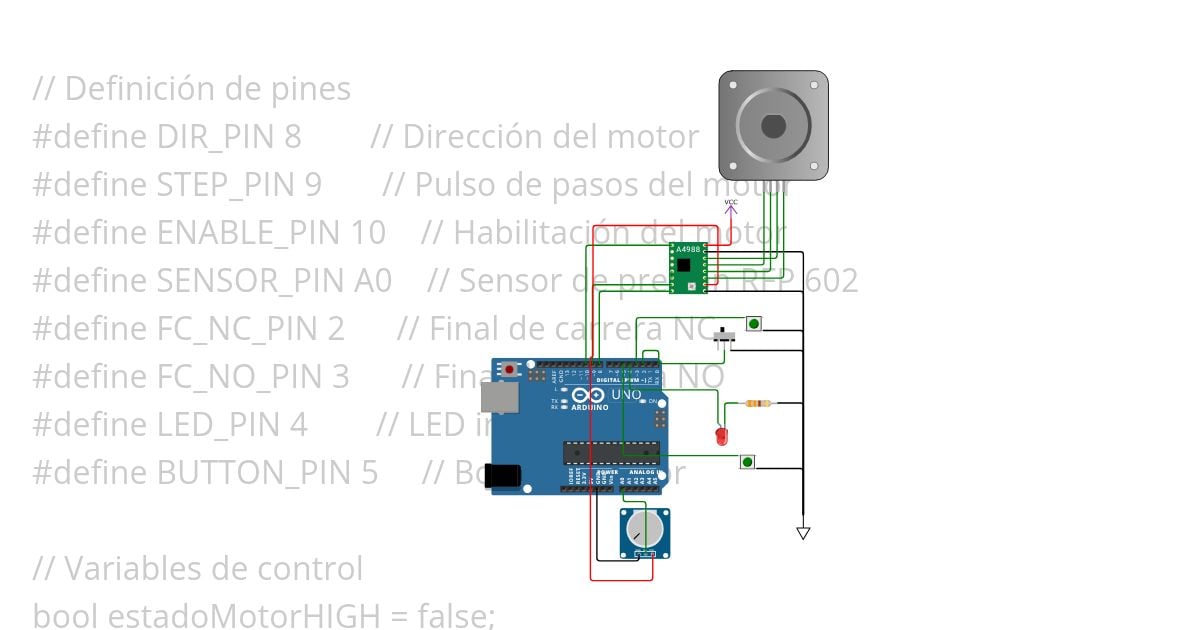 palanca de freno simulation