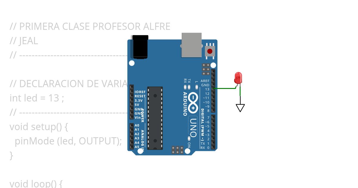 LED PROFE ALFREDO simulation