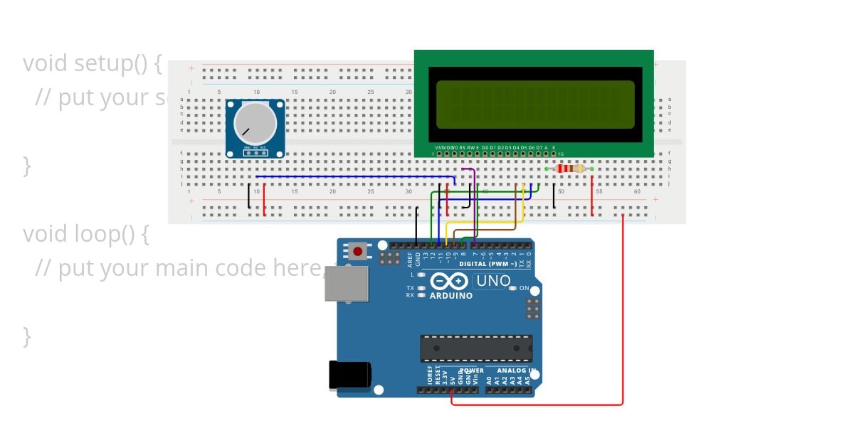 LCD Fun Display simulation