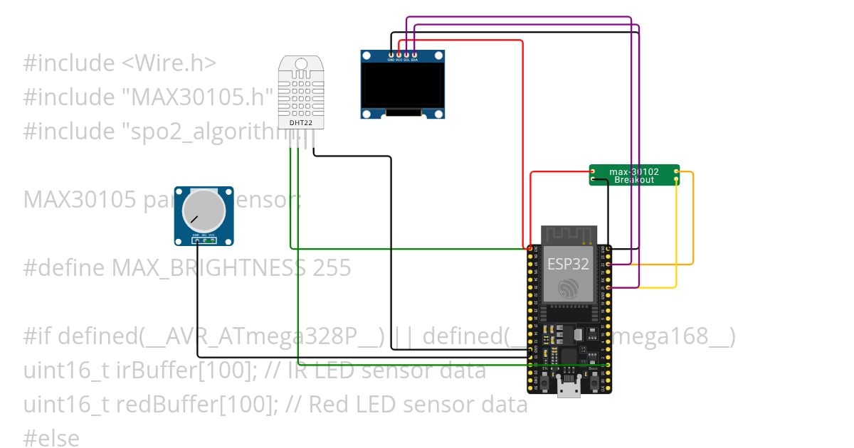 ESP32 || Max 30102 Copy (2) simulation