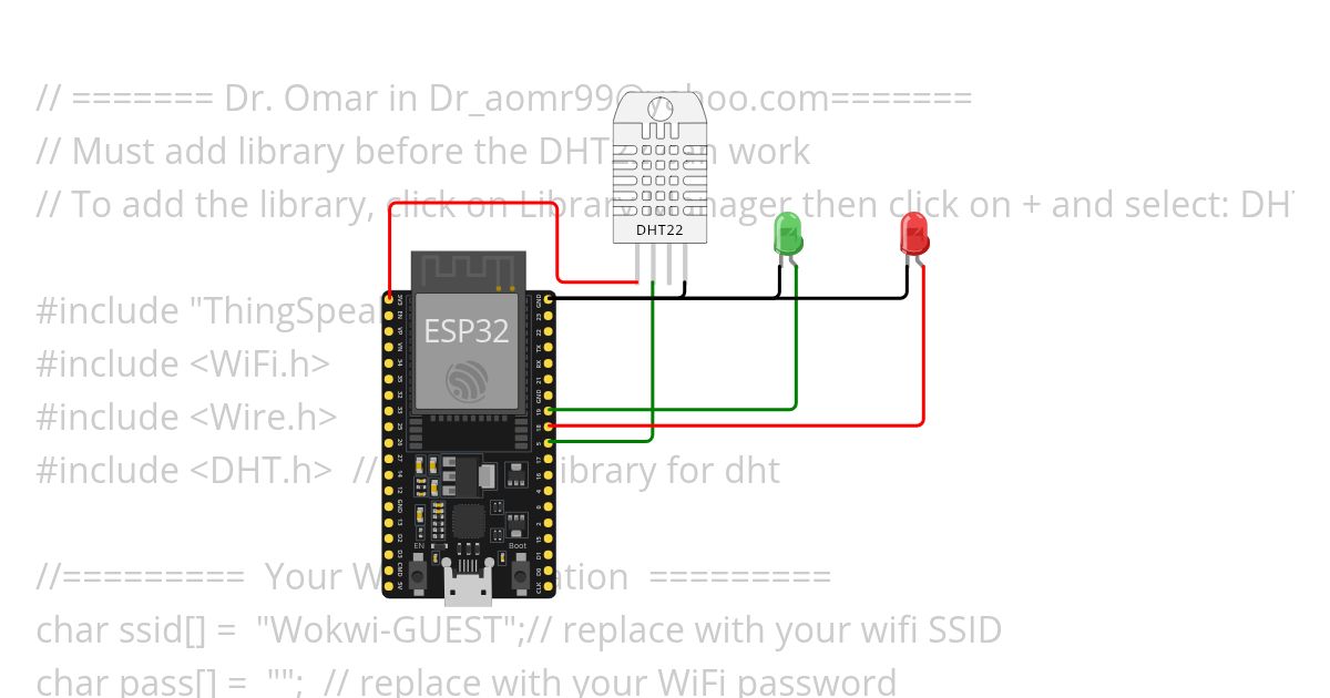 DHT22_Omar_ThingSpeak_IoT_Example simulation