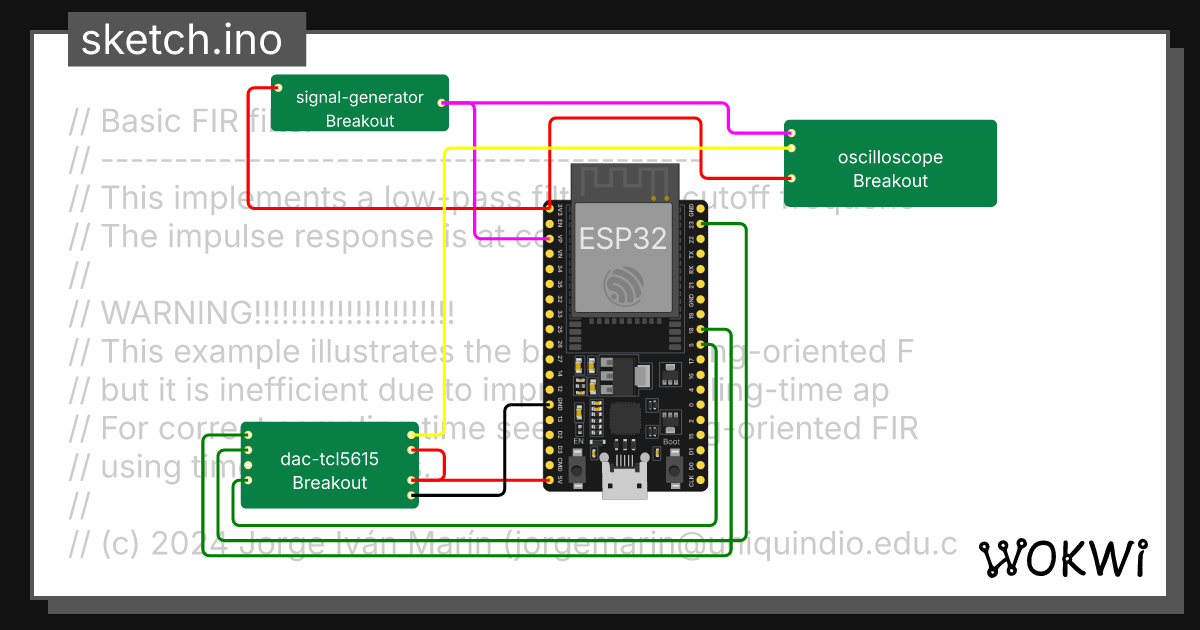 Wokwi online esp32 stm32 arduino simulator