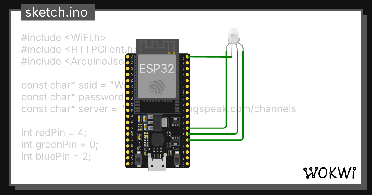 Wokwi online esp32 stm32 arduino simulator