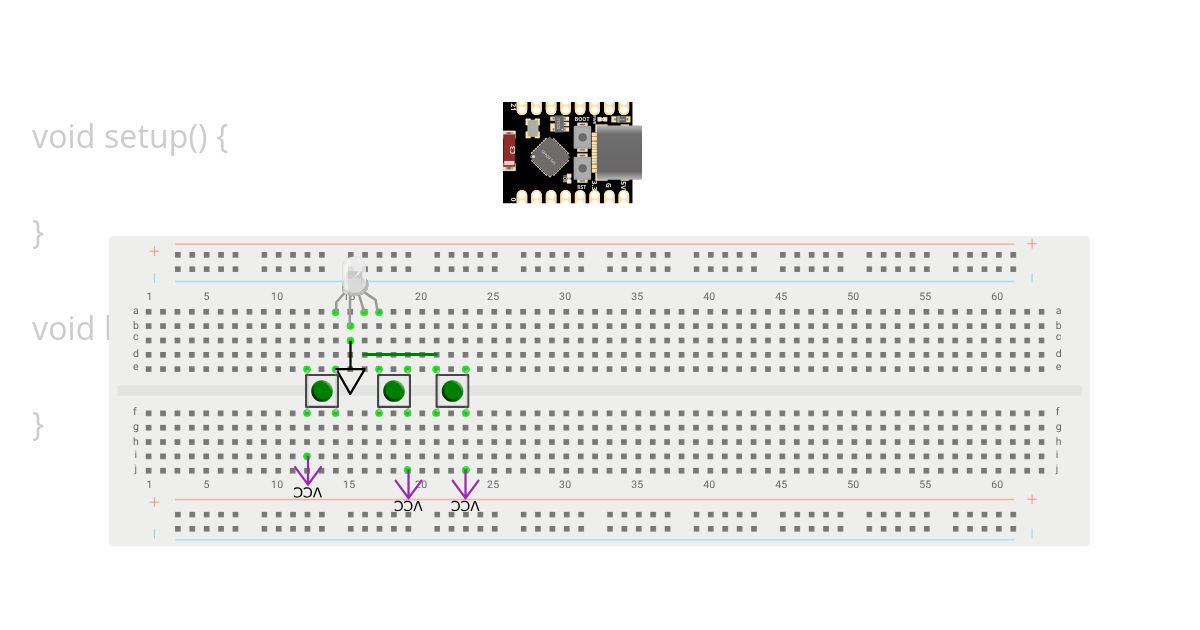 ESP32-C3 SuperMini simulation