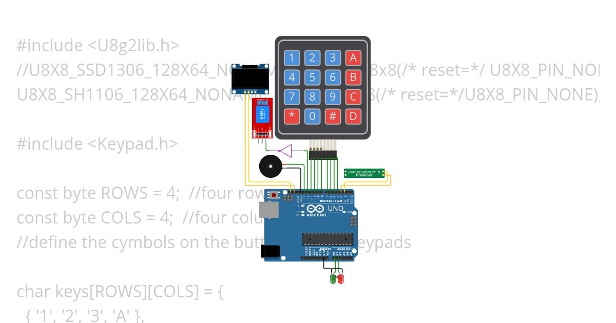 keypad simulation