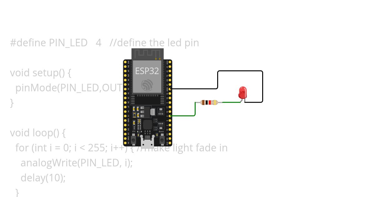 LED_SIMPLE_UAI_IOT_PWM simulation