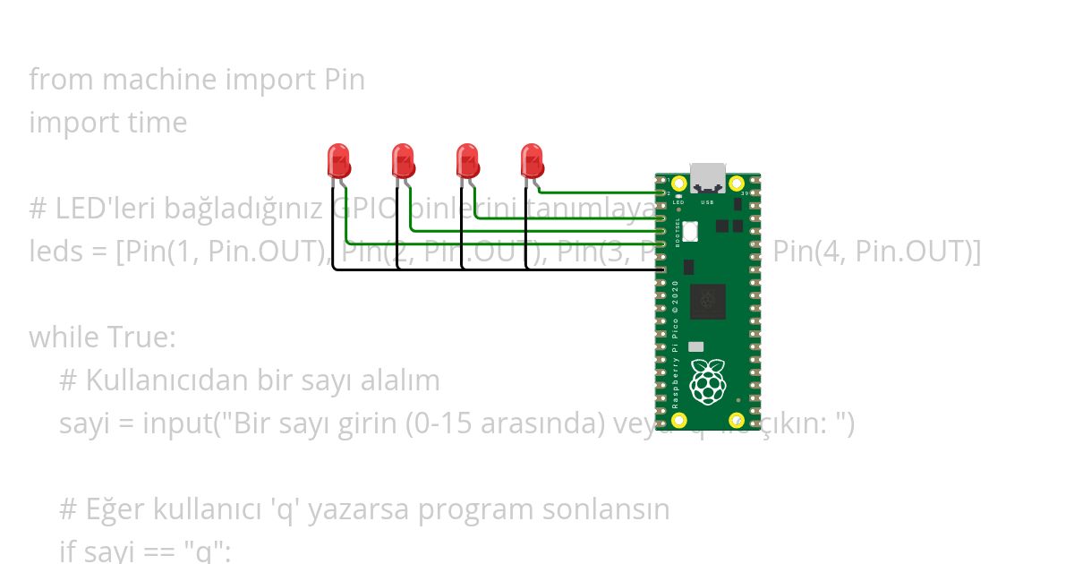 ledYakma_sayiyaGore simulation